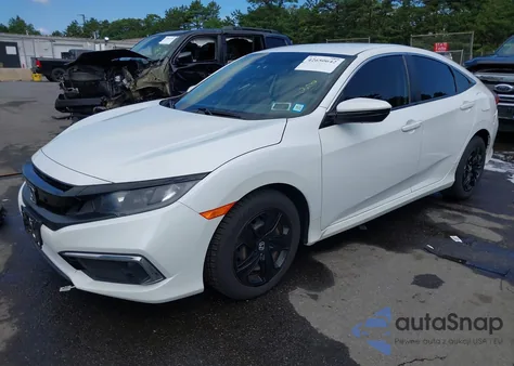 2020 Honda Civic Lx z USA, uszkodzony, nr VIN 2HGFC2F65LH540714